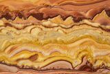 Polished Slab Of Rolling Hills Dolomite - Mexico #324426-1